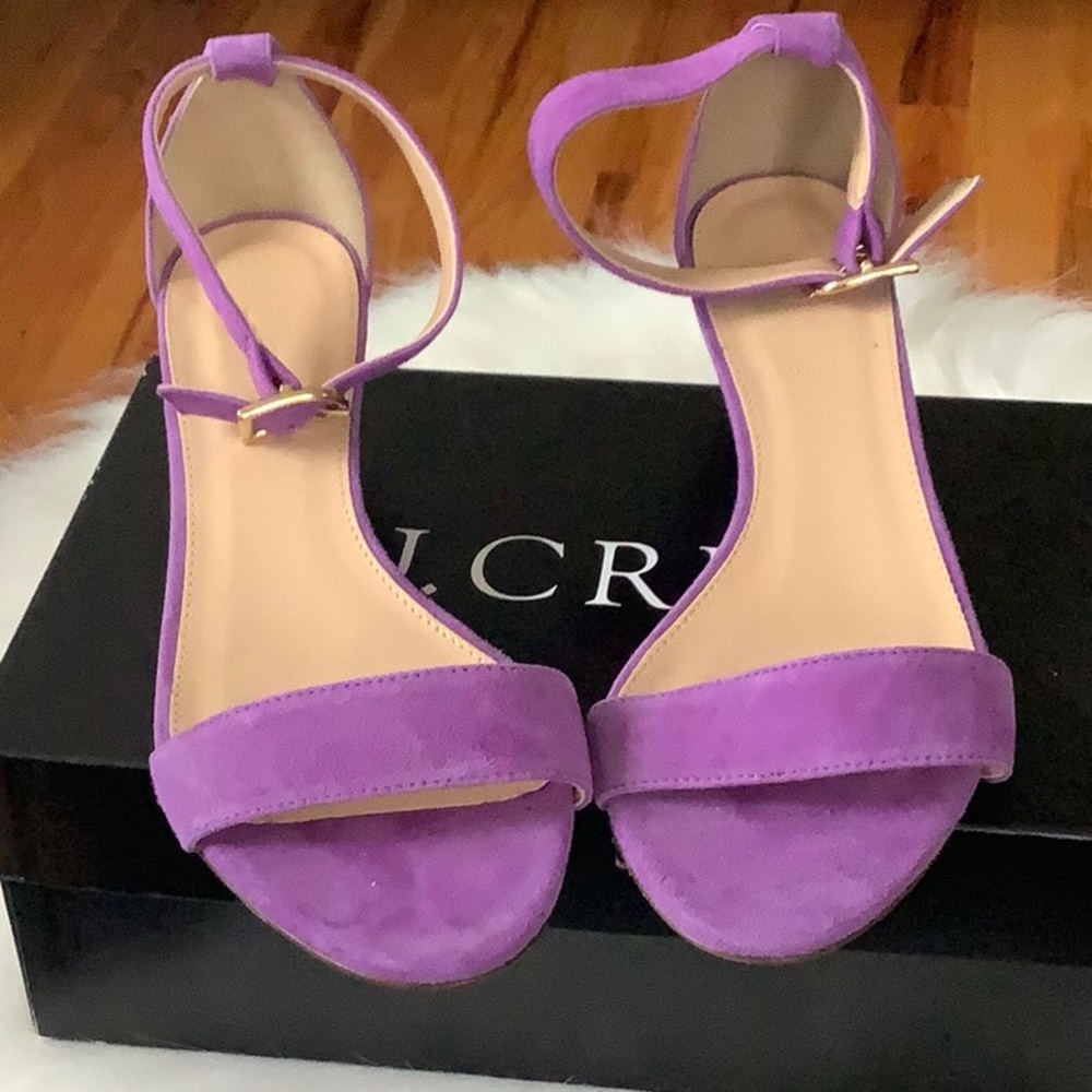 Purple low wedge